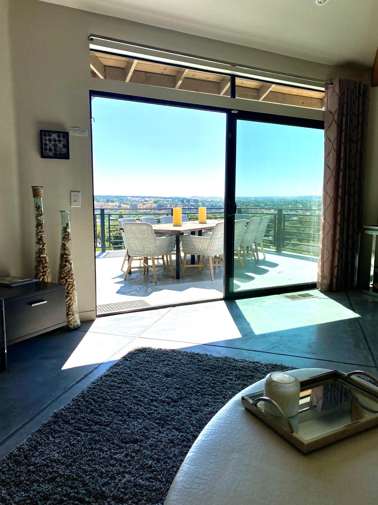 Hilltop 365 interior and grounds